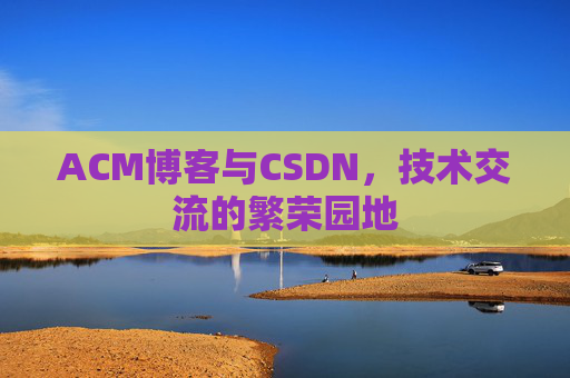 ACM博客与CSDN，技术交流的繁荣园地